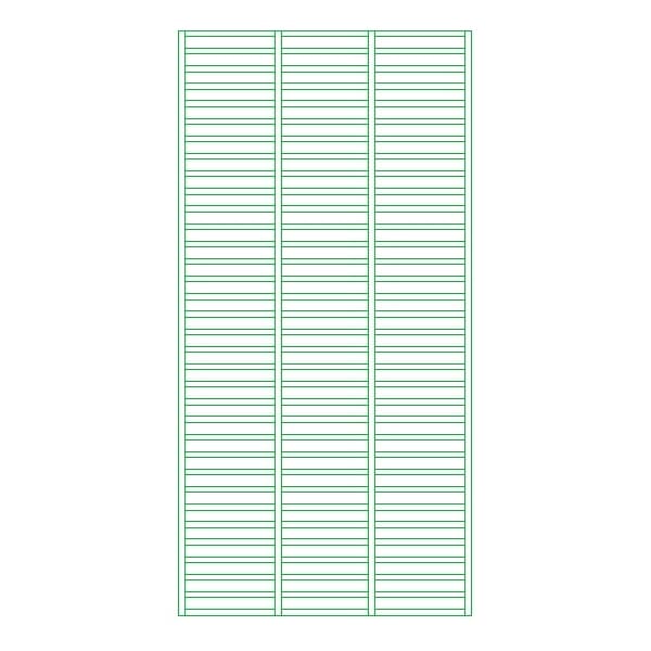 Panneaux Mailles Rectangulaires